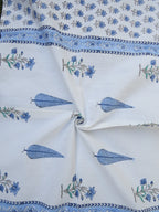 Cypress Floral Handblock Waffle Cotton Bath Towel image 4