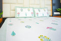 Gulzaar Handblock Premium Cotton Bedsheet Set image 1