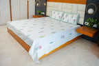 Gulzaar Handblock Premium Cotton Bedsheet Set image 2