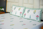 Gulzaar Handblock Premium Cotton Bedsheet Set image 4