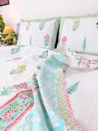 Gulzar Handblock Mul Cotton Dohar image 1