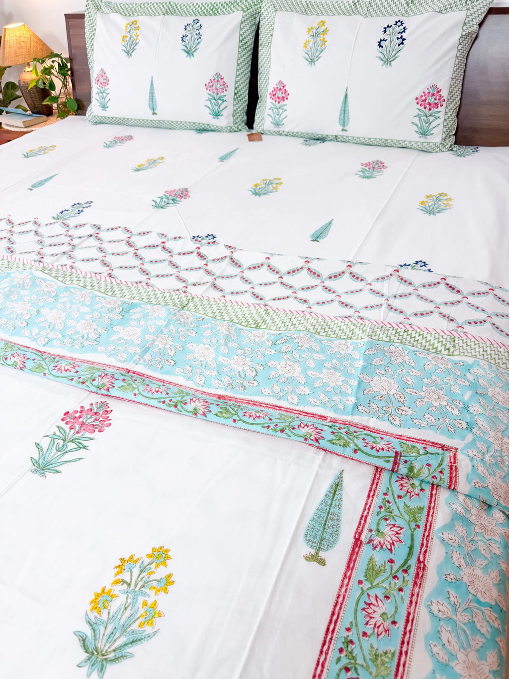 Gulzar Handblock Mul Cotton Dohar image 5