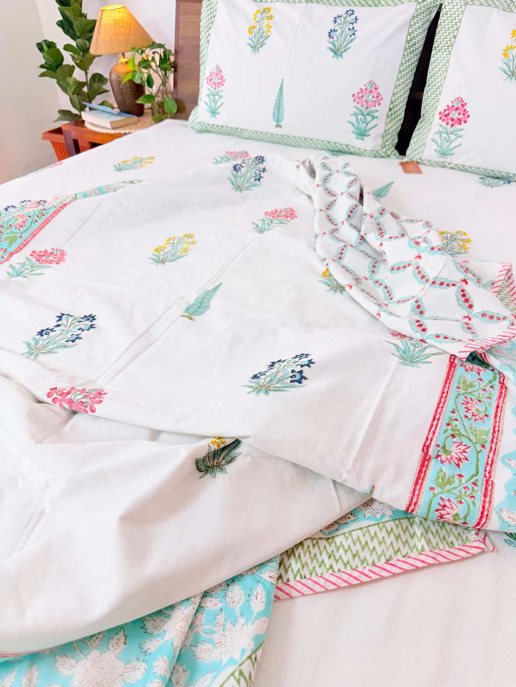 Gulzar Handblock Mul Cotton Dohar image 6