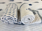 Indigo Cypress Design Mul Cotton Quilt Single image 3