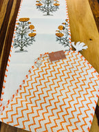 Multicolor Cotton Quilted Table Runner image 1