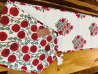 Multicolor Cotton Quilted Table Runner image 1