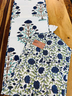 Multicolor Cotton Quilted Table Runner image 1