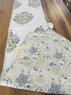 Multicolor Cotton Quilted Table Runner image 1