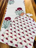 Multicolor Cotton Quilted Table Runner image 1