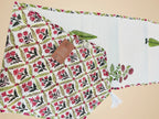 Multicolor Cotton Quilted Table Runner image 2