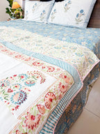 PAISLEY GARDEN Handblock Mul Cotton Dohar image 2