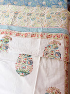 PAISLEY GARDEN Handblock Mul Cotton Dohar image 5